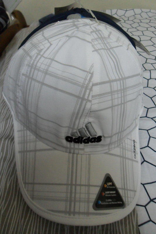 正品-adidas-adizero pld cap-白色-鴨舌帽/棒球帽