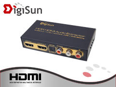 【光華喬格】DigiSun AH211U 4K HDMI 2.0 轉HDMI+AUDIO音訊擷取器