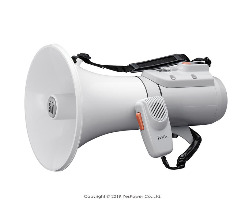 【含稅/現貨】ER-2215 TOA 23W肩帶式喊話器(大聲公)經濟耐用款/一般型/不附電池/歡迎加價訂製鋰電池模組