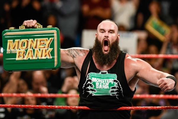 WWE BRAUN STROWMAN "MONSTER IN THE BANK" T-SHIRT現貨