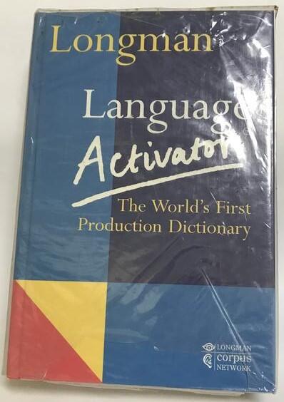Longman Activator 朗文 The World's First Production Dictionary