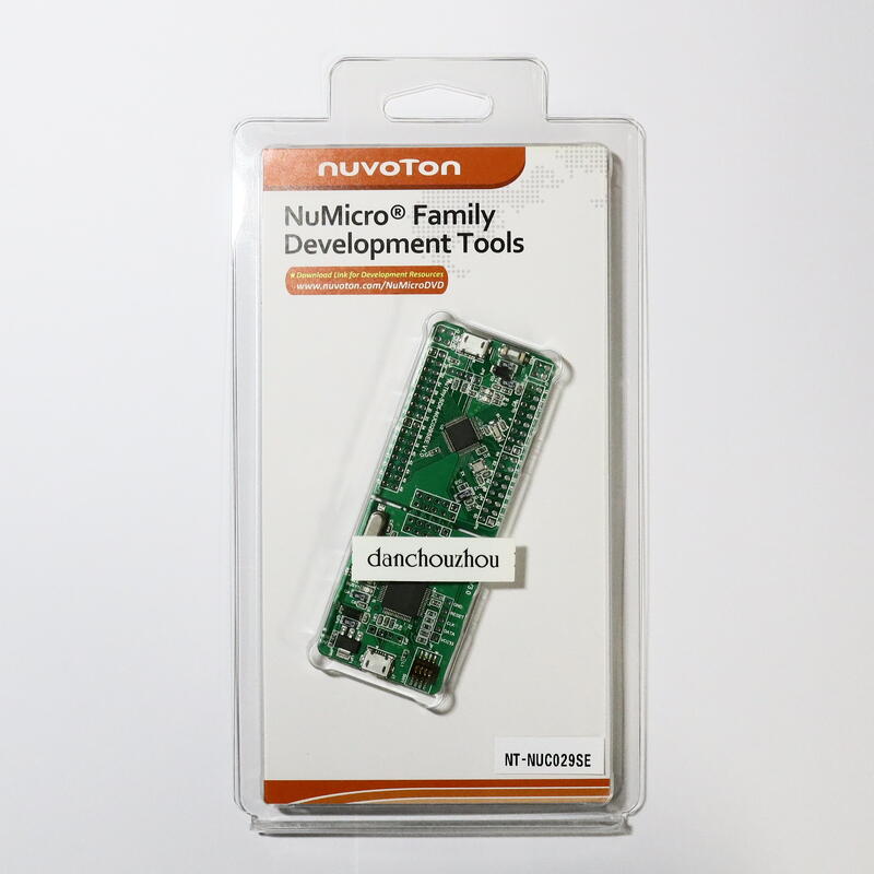 [Cortex-M0首選] 新唐科技 NuTiny-SDK-NUC029SEE | RTC USB LIN DMA