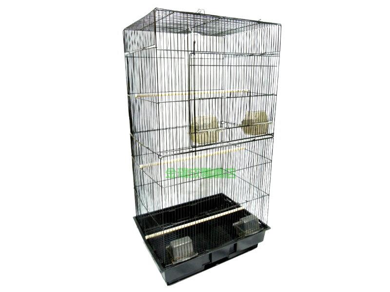 金瑞成鳥園->L431加高平頂大鳥籠與腳架組/兩種顏色款式/適合中小型鸚鵡、蜜袋鼠、松鼠