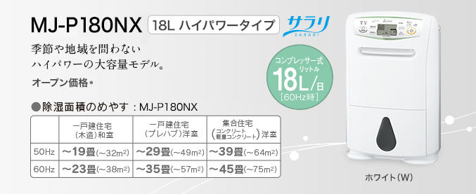 北投阿娟】代購日本製三菱MITSUBISHI ＊衣類乾燥除湿機MJ-P180NX-W