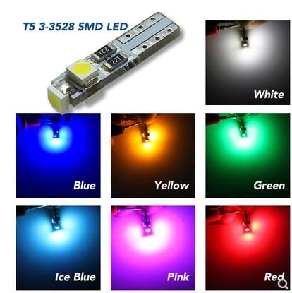 "T5 LED 品質款"3SMD T5 LED 儀錶燈 室內燈 空調燈 氣氛燈 指示燈  透光更平均 發光更亮