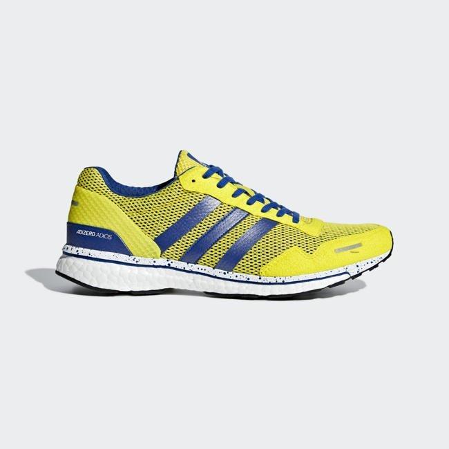 9527 Adidas Adizero Japan 3 慢跑鞋 日本馬拉松 CM8357 BOOST 黃藍色