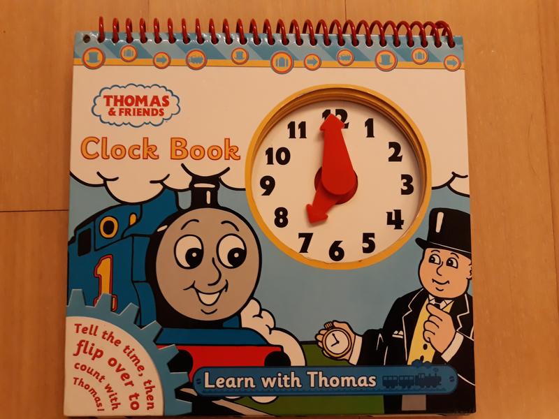 湯瑪士英文時鐘書 - THOMAS & FRIENDS CLOCK BOOK