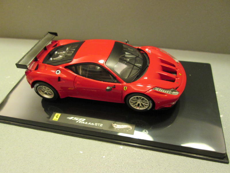 【車藏館】1/43 HOTWHEELS Ferrari 458 ITALIA  GT2