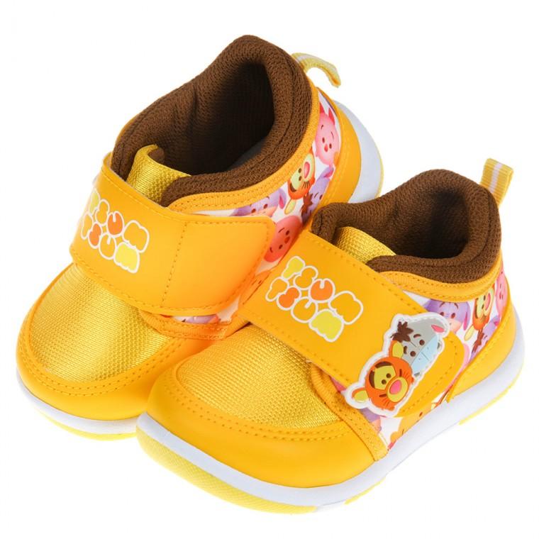 童鞋(14~19公分)Disney迪士尼維尼好朋友黃色兒童休閒鞋D8R802K