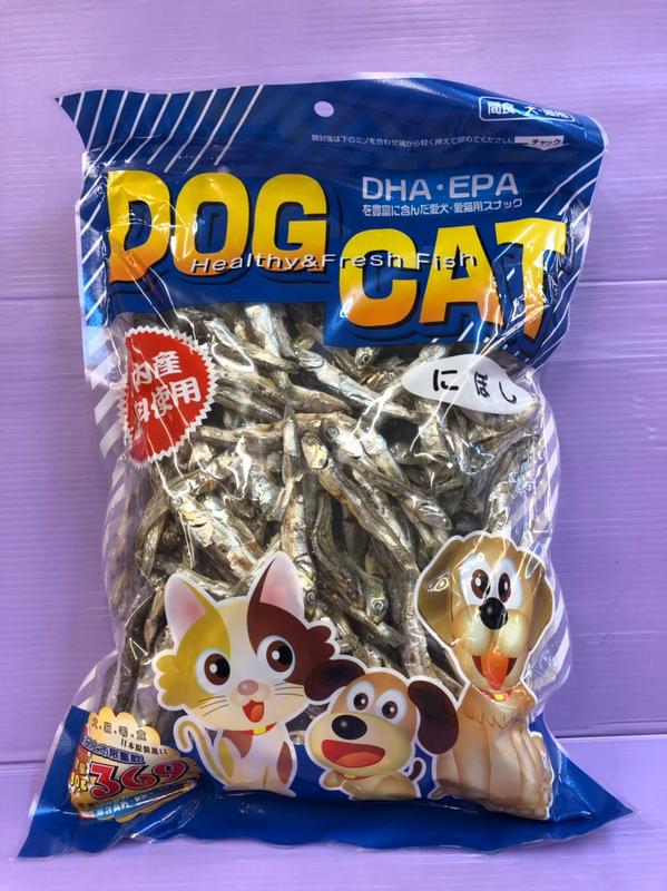 🌷小福袋o🌷(附發票) DOG CAT 大魚乾 300g/包豐富天然 DHA EPA 天然鈣質 營養素 犬 貓 零食