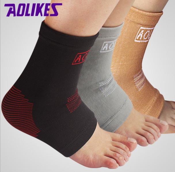 【安琪館】 AOLIKES 原廠正品 高彈力 針織 護踝 護腳踝 護踝 (另有護腰 護膝可選購)