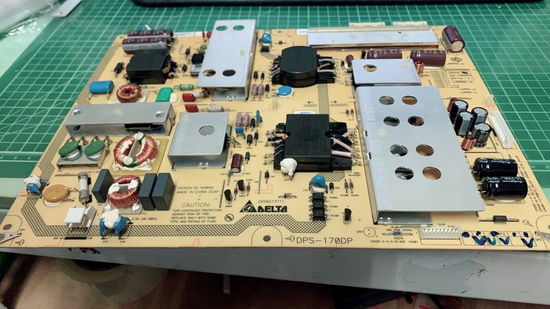 【雅騰液晶維修】瑞軒 VIZIO 42吋 E420VP-TW DPS-170DP 需拆電源板來維修 (K910)