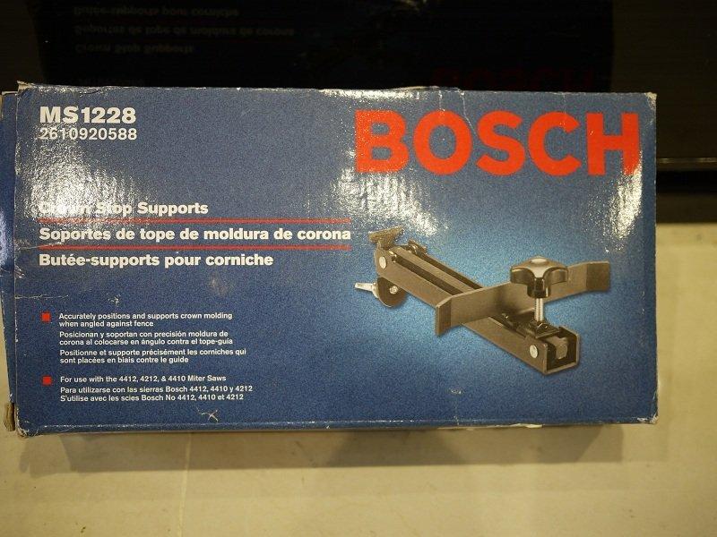 全新 Bosch MS1228 多角度切斷機 線板 夾具 10或12吋都適用