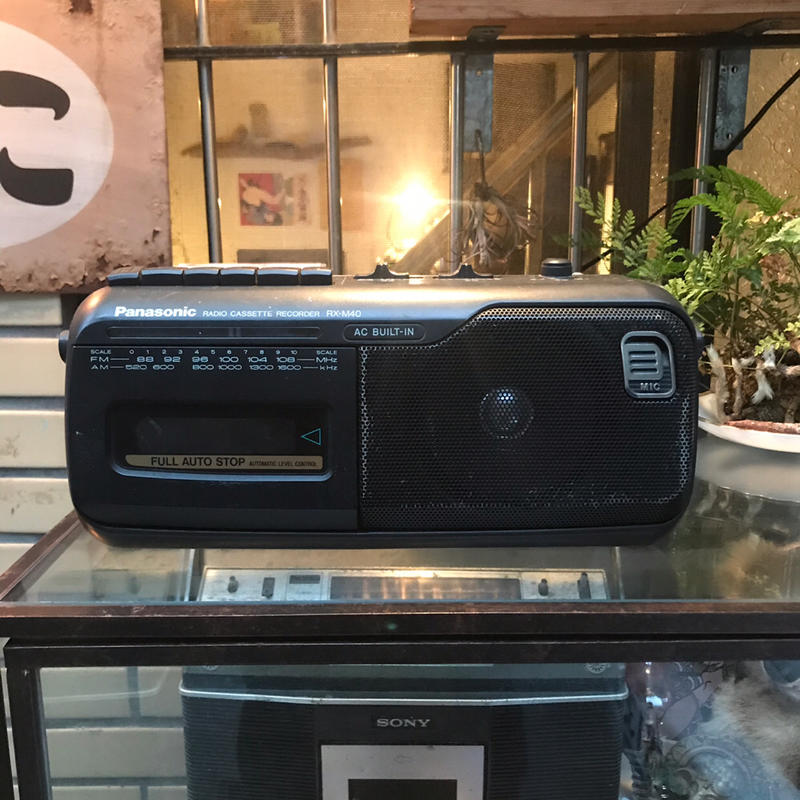 Panasonic 早期收錄音機 功能皆正常 (已售出，勿下標)