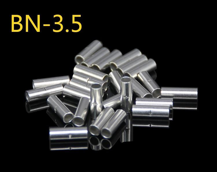 中間對接裸端子 銅連接管 銅接頭 通孔型 接線端子 BN0.5 BN0.75 BN1.25 BN2.0 BN3.5