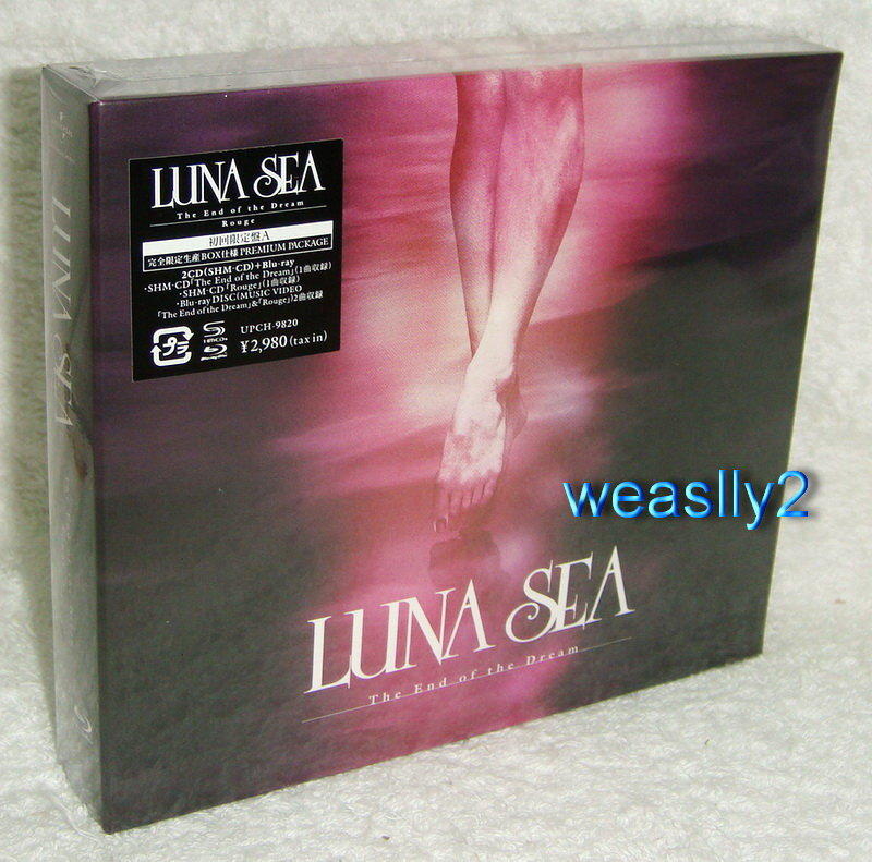 月之海LUNA SEA-The End of the Dream / Rouge (日版初回限定盤:2 CD+