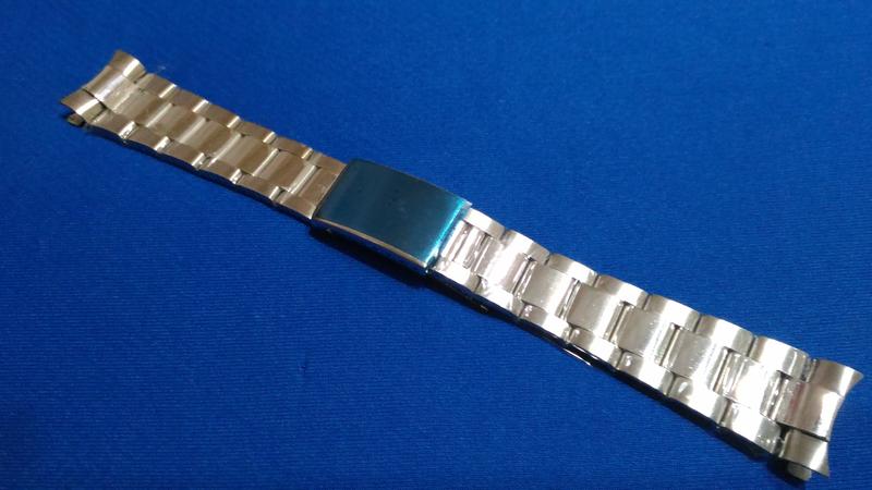 【蠔錶配件】RLX 勞款16200/16234/16014/1601 三板中板光面/霧面鎖螺絲代用鋼錶帶 20mm