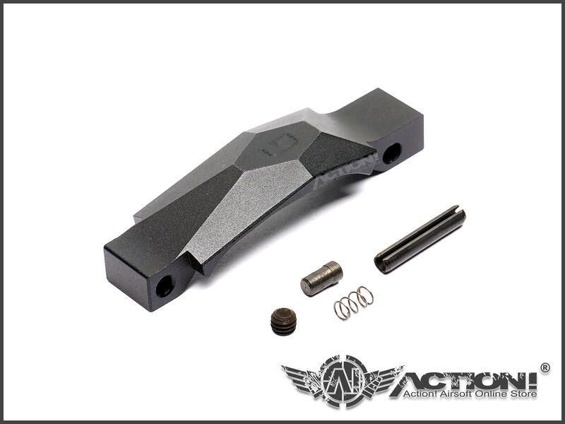 【Action!】現貨）HAO - G樣式 鋁合金CNC 標準版 加大護弓 (黑) M4 HK416 AEG GBB