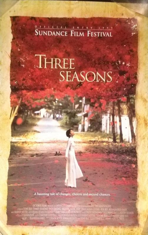 絕版【美國原版電影海報】戀戀三季 Three Seasons (1999年海報)