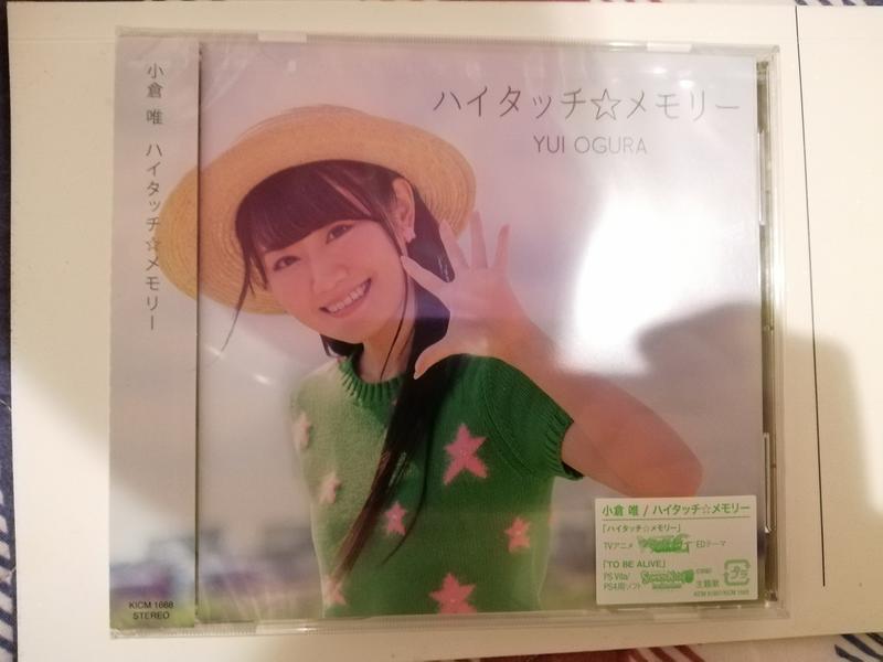小倉唯 CD 通常盤 ハイタッチ☆メモリー 可議