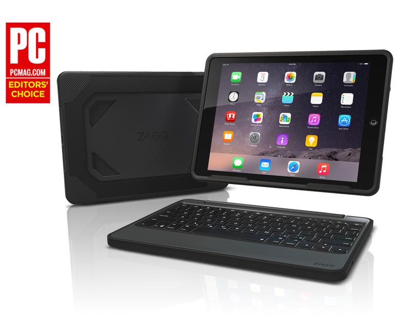 iPad mini 1/2/3變成軍規抗摔小筆電※台北快貨※美國原裝ZAGG Rugged Book可分離鍵盤+保護套