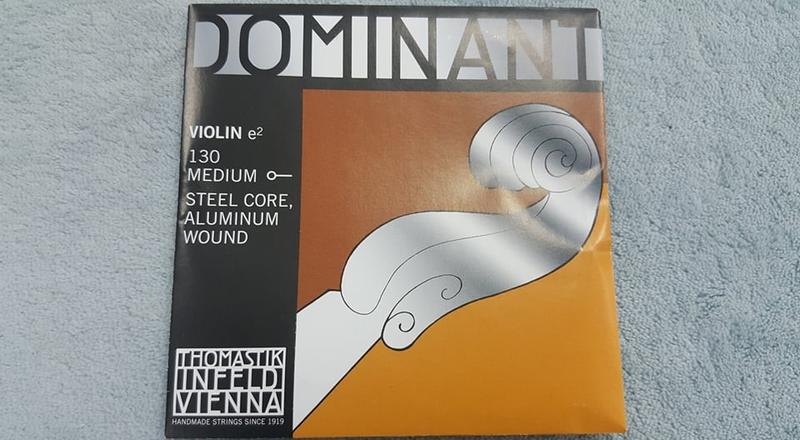 [台灣博聲提琴弦樂]全新 奧地利 Dominant 小提琴單E弦130e-鋁E