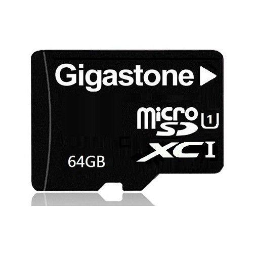 Gigastone microSDHC UHS-I U1 64G記憶卡(附轉卡) 威剛 保固一年64G└┬┐429號