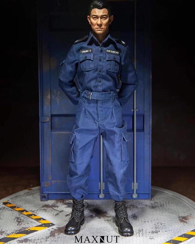 LETSHEGO)現貨FIGURE BROTHER 1/6 香港警察拆彈專家劉德華可動人偶 