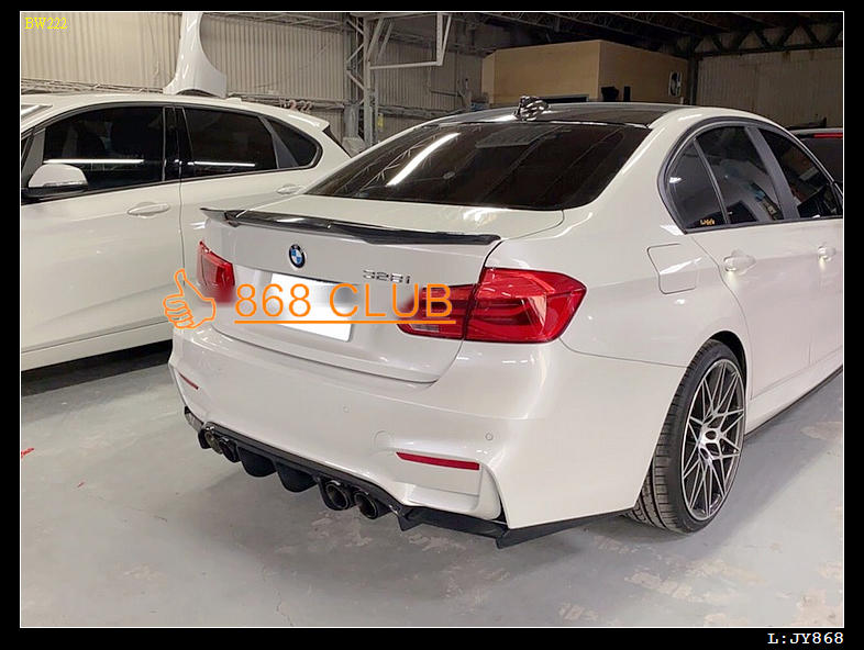 [ 868汽車百貨 ] 全新 BMW F30 改 M3 / M4 樣式卡夢尾翼，抽真空製程，台灣製造，密合度百分百