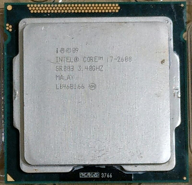 Intel core 二代/三代 i7-3770 CPU (1155) 附風扇