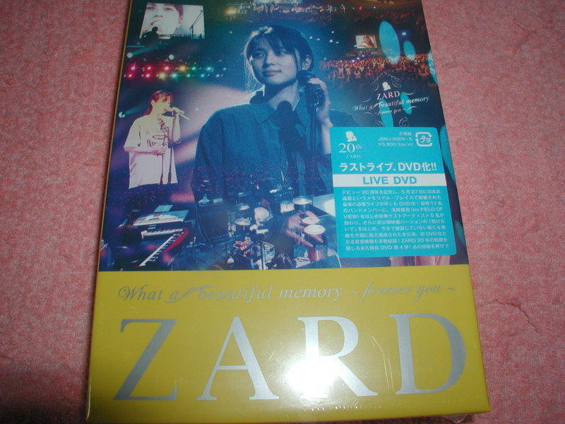 特惠代訂ZARD 坂井泉水What a beautiful memory~forever you