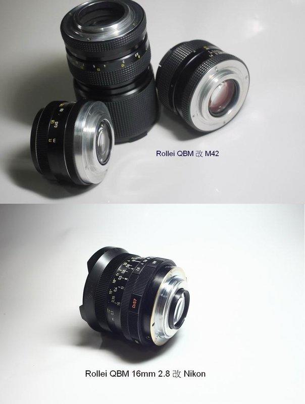 專業改鏡-Canon FD鏡頭專業改M42 --M42 鏡頭專業改Nikon 接環可以無限遠對焦