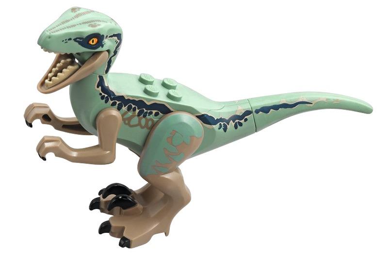 樂高王子 LEGO 75928 2018年 侏儸紀 恐龍 小藍 沙綠色 綠色 迅猛龍