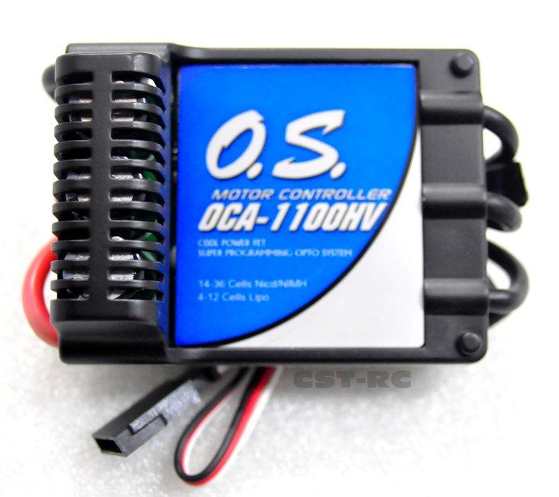 O.S OCP-1電變設定卡+O.S OCA-1100HV ESC電子變速器(100A)組合商品[OSOC-SET]