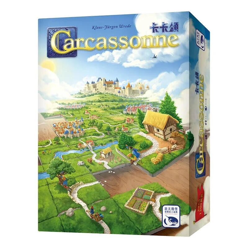 實體店面 Carcassonne 卡卡頌 3.0 最新版 含河流+修道院擴充 卡卡城 繁體中文正版益智桌遊