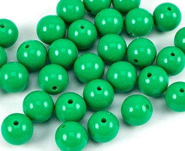 巧思手藝禮品社73.1~~3mm糖果珠~綠色-半磅裝