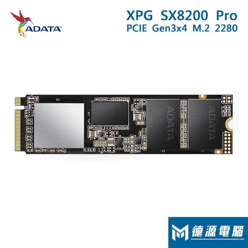 威剛 XPG SX8200 Pro 256G/M.2 PCIe Gen3x4 M.2 2280 固態硬碟 五年保附散熱片