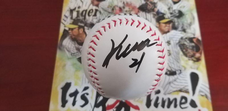 日本職棒  讀賣巨人 岩隈久志  親筆簽名於春訓紀念球