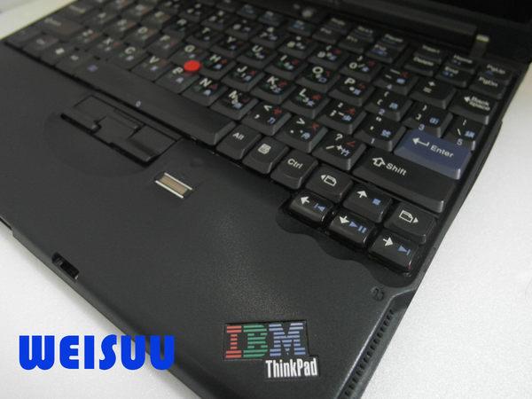 偉斯科技} IBM LENOVO X61 12吋雙核心輕薄小黑攜帶方便現貨特價中!(X31