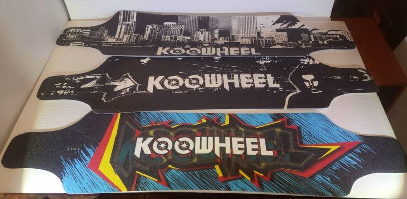 【瘋狂電鰻】[現貨] KOOWHEEL 原廠彩色造型砂紙 1組3張