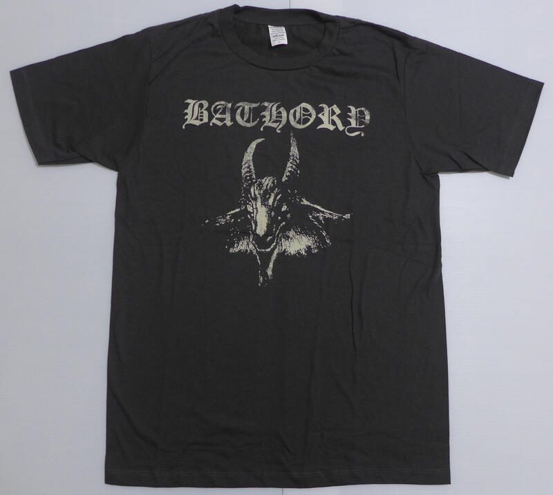 【Mr.17】Bathory 樂團 黑金屬 羊頭惡魔巴風特 五芒星 搖滾刷古風舊復樂團短袖T恤 樂團T (BR014)