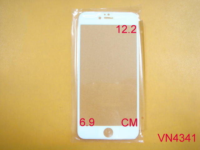 【全冠】1張25.50張750元 IPHONE 6 PLUS 邊膠螢幕玻璃保護貼 螢幕保護貼 (VN4341)