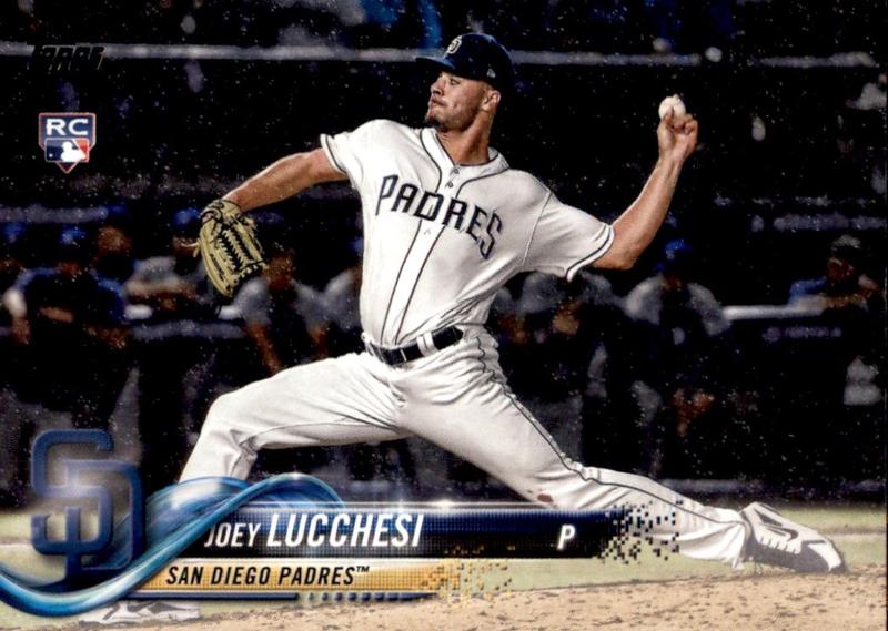 2018 Topps Update #US271 Joey Lucchesi RC 教士隊