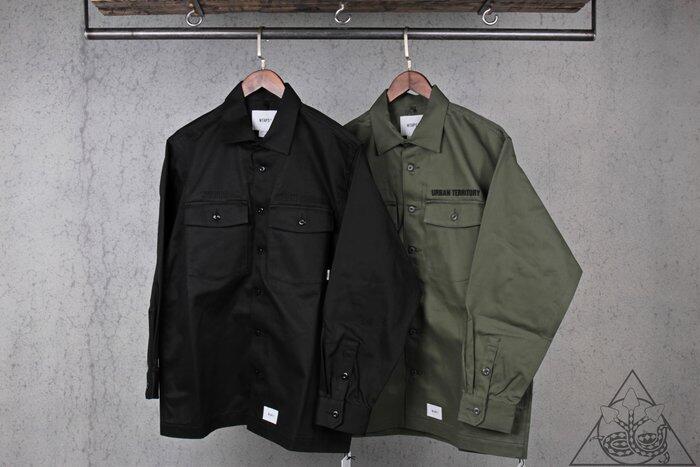 HYDRA】Wtaps Buds LS Cotton. Twill 襯衫工作襯衫工裝【221BRDT-SHM02