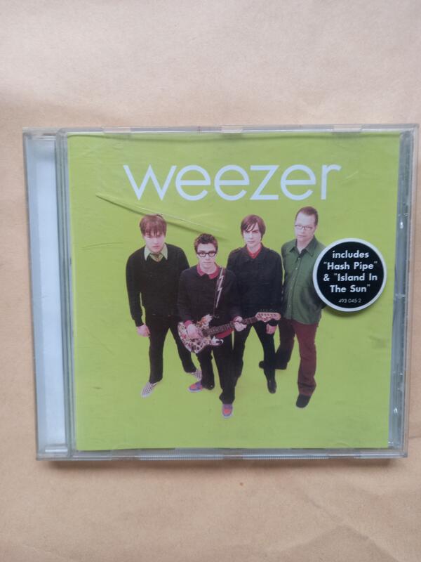 西洋團體/Interscope發行-Weezer威瑟合唱團-Weezer(Green Album)(歐洲版)