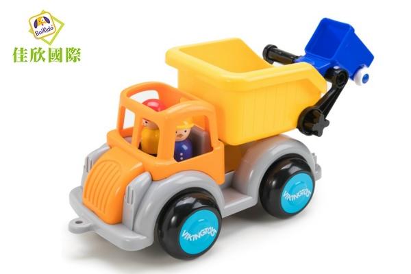 【貝比龍婦幼館】 瑞典 Viking Toys 維京玩具 - 【垃圾車】28cm (公司貨)