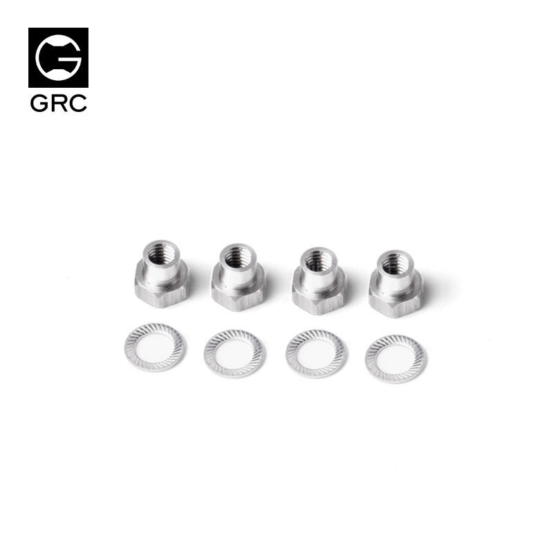 【酷輪坊】GRC TRX4 不鏽鋼加長結合器專用螺母