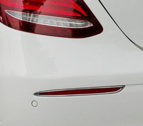 ~圓夢工廠~ Benz 賓士 S W222 S550 S600 S63 2013 on 後霧燈框 鍍鉻反光片框