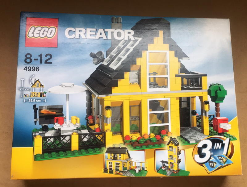 樂高 Lego 4996 Beach House 海灘小屋(創意系列/3合1/三合一)