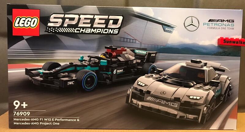 【積木2010】樂高 LEGO 76909 賓士 AMG F1 Mercedes-AMG / 全新未拆 SPEED 賽車